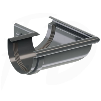 Narożnik zewnętrzny PVC firmy KROP 90°- 100 kolor grafit